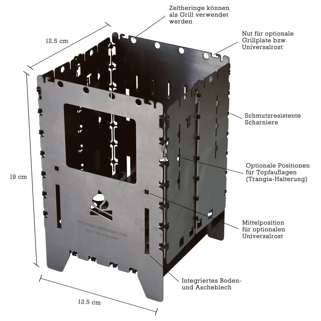 Bushcraft Essentials - Bushbox XL Titan - Réchaud à combustible sec – Image 2