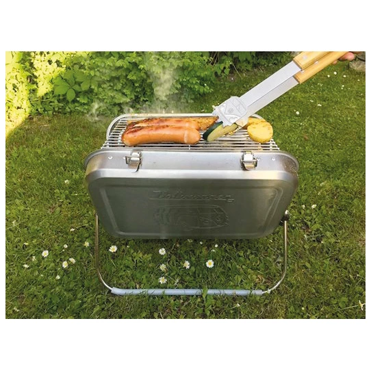 VW Collection - VW T1 Bus Koffergrill Edelstahl - Réchaud à combustible sec – Image 5