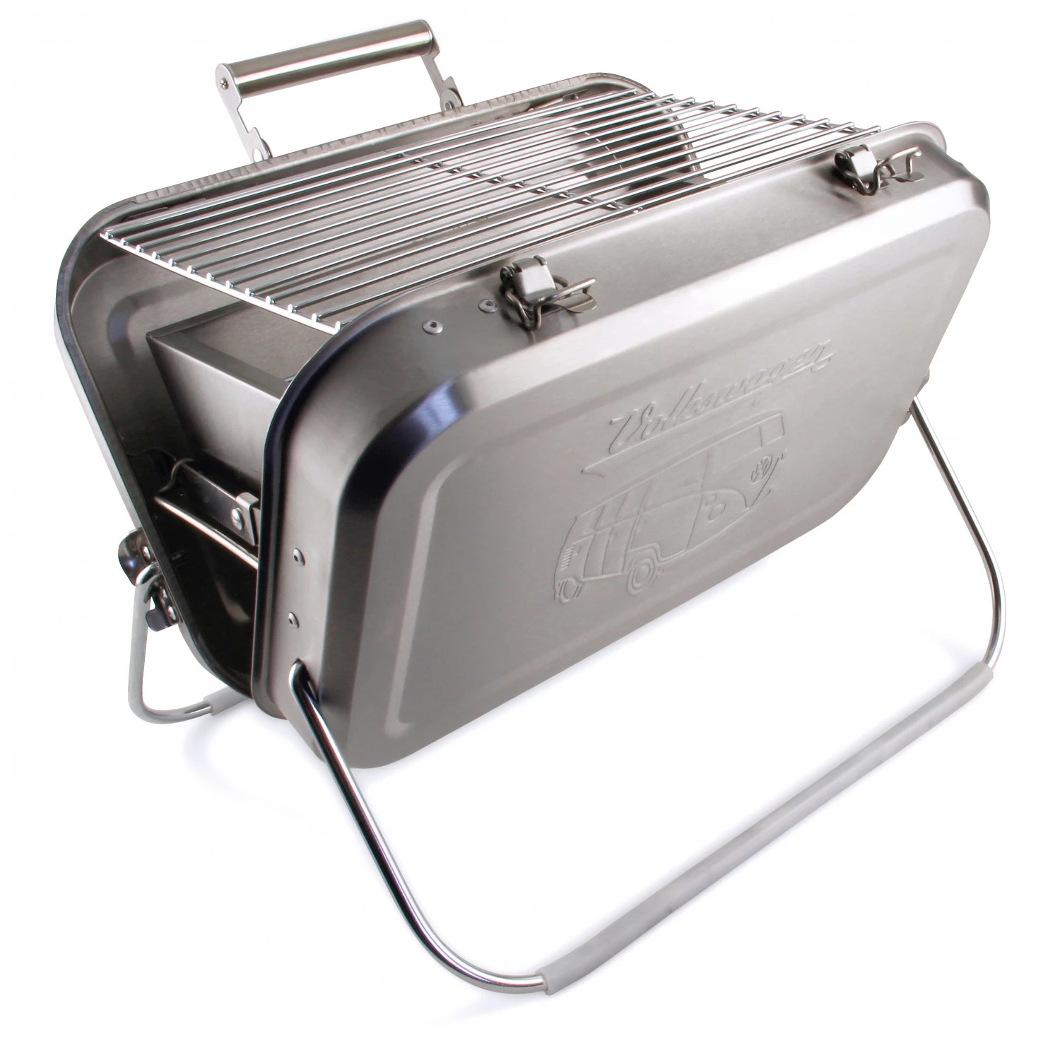 VW Collection - VW T1 Bus Koffergrill Edelstahl - Réchaud à combustible sec